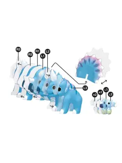 Puzzle 3D Apli Dinos Triceratops 20036