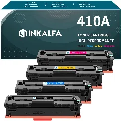 Toner Static Control HP Canon CF412A Yellow