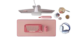 Logitech Desk Mat Studio, roza