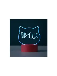 Lampa u obliku mačke iTotal za pisanje LED promjena boja DIY XL2330G