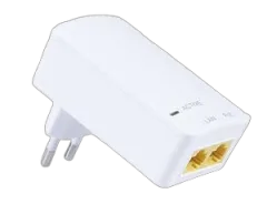 Maxlink PoE injector - 802.3af, 48V, 0.32A, 15,4W, 1Gbit, socket
