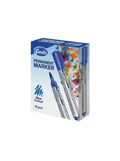 Marker Forofis permanent plavi okrugli vrh 91273