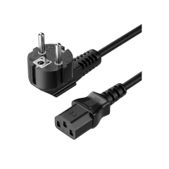 Gembird Power cord (right angled C13), 1.00 mm2, 10 A, 1.5 m