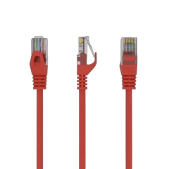 Gembird Cat6 UTP Patch cord, red, 0,25 m