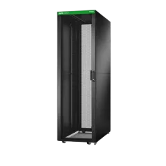 APC Easy Rack 600mm 42U 1200mm with Roof, Side panel,castors,feet and 4 Brackets, No Bottom, black