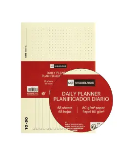 Planer dnevni Miquelrius A5 80g 65L ToDo kolekcija MR28158