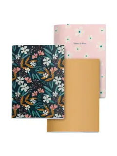 Notes Miquelrius A5 Wildflowers 32L 80g točkice 3/1 MR8200