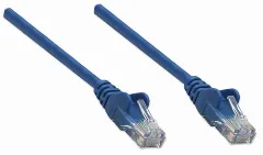 Intellinet Cat6,CCA, U/UTP, PVC, RJ45, 7.5m, plavi