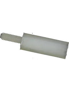 Nylon spacer M2 12 mm, 100 pcs.