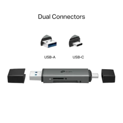 TP-Link USB 3.0 Type-C A to SD microSD 3.0 Card Reader