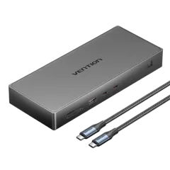 Vention 11-in-1 USB-C DisplayLink Docking Station