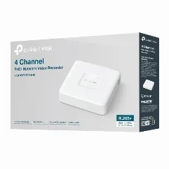 TP-Link VIGI NVR1104H-4P, 4 Channel PoE Network Video Recorder