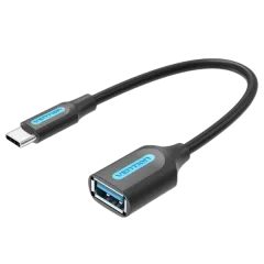 Vention USB 3.1(Gen 1) C Male to A Female OTG Cable 0.15M Black
