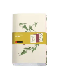 Set bilježnica Miquelrius 142x210 mm Botanical Flora Šivane (crte, čista, točkice) 3/1 MR8326