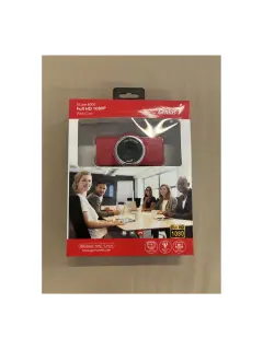 Outlet artikl- B grade  Webcam Genius ECam 8000 crvena
