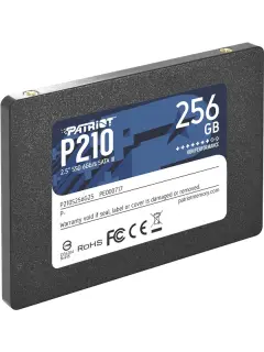 Patriot SSD P210 R530/W400, 256GB, 7mm, 2.5"