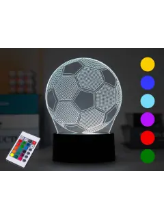Lampa 3D na dodir iTotal promjena boja Football XL2333