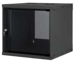 Intellinet 19" Basic Wallmount Cabinet, 9U, 400 mm Depth, Black