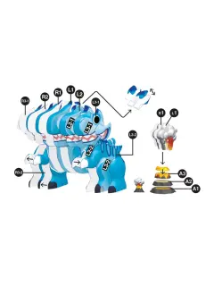 Puzzle 3D Apli Dinos Allosaurus 20046