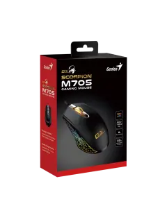 Genius Scorpion M705, igraći miš, RGB, 7200dpi