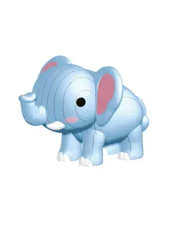 Puzzle 3D Apli Wild Slon 20021