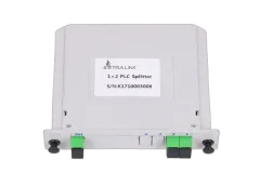 NFO Fiber Optic PLC Splitter, 1:2, Slot Type, SM, SC APC