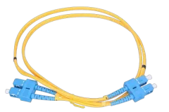 NFO Patch cord, SC UPC-SC UPC, Singlemode 9 125, G.657A2, Duplex, 1m