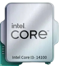 Intel Core i3-14100 Soc 1700 Tray | No Cooler | 3 Years Warranty