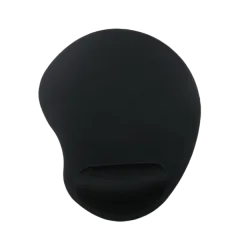 Gembird Mouse pad with soft wrist support, black