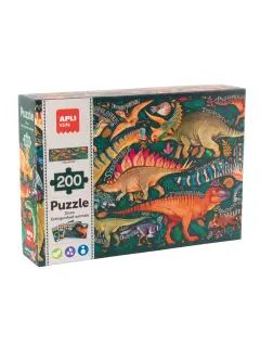 Slagalica Apli Izumrle životinje: Dinosauri, 200 dijelova 20609