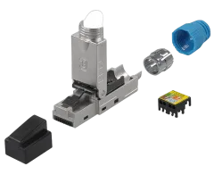 Transmedia Tool-less RJ 45 plug