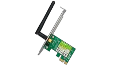 TP-Link 2,4Ghz WiFi PCI Express Adapter 150Mbps with detachable Ant.