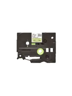 Vrpca Brother p-touch TZEC31 12mm black/fluo. yellow