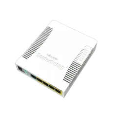 MikroTik RB260GSP 5-port GbE smart switch 1x SFP cage with PoE out on 4 ports