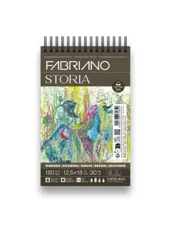 Blok Fabriano Storia 12,5x18 180g 30L spiralni top side 19100735