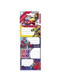 Naljepnice školske Transformers 5L (20 komada) 483253