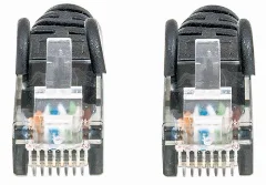 Intellinet Cat6, CCA, U/UTP, PVC, RJ45, 1.5m, crni