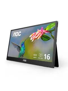 AOC 16T3EA, 15,6", FHD, USB-C 15W, prijenosni