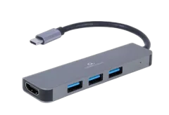 Gembird USB Type-C 2-in-1 multi-port adapter (Hub HDMI)