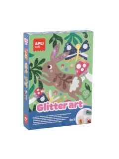 Kreativni set Apli s biorazgradivim šljokicama Glitter Art Bio 20078