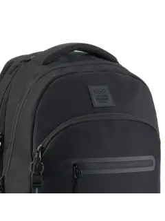Ruksak školski Miquelrius 3 odjeljka Raw crni 25L MR19863