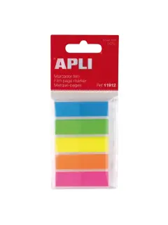 Blok Apli zastavice fluorescentne 12x45mm 25/5 25L 11912