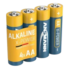 Ansmann X-Power Alkaline Battery AA LR6 4 pcs. shrink