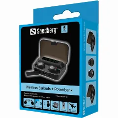 Sandberg Bluetooth Earbuds Powerbank
