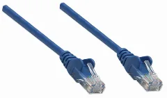 Intellinet Cat6, CCA, U/UTP, PVC, RJ45,1.5m, plavi