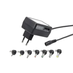 Gembird Universal AC-DC adapter, 24 W