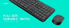 Logitech MK235 Wireless Keyboard and Mouse Combo, HR