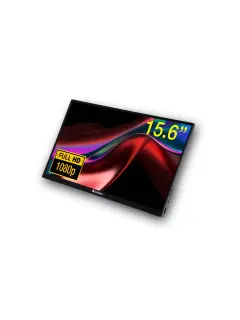 Prijenosni monitor osjetljiv na dodir PMT-15 Verbatim #49592 Full HD 1080p, 2x USB-C/1x HDMI/1x USB-A