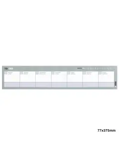 Planer tjedni Miquelrius 80g 54L 9 boja ToDo kolekcija sortirano MR28157