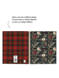Kolegij blok Miquelrius A5 Highland Days Poppies 100L 70g/m2 crte MR4415